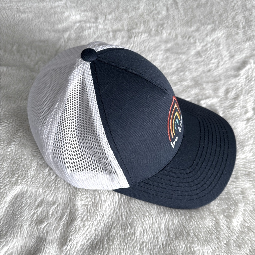 Navy and White 'Be Kind' Trucker Hat - Picture 3 of 7